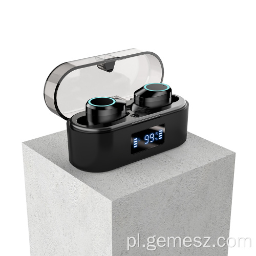 Bezprzewodowy zestaw słuchawkowy Bluetooth V5.0 z mikrofonem